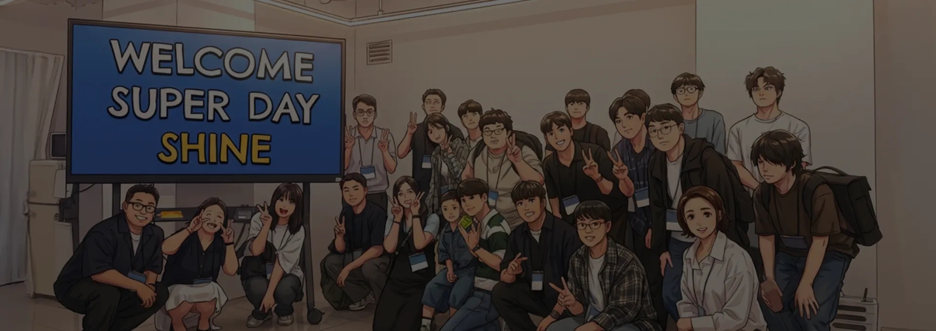 Shine Center 배경 이미지